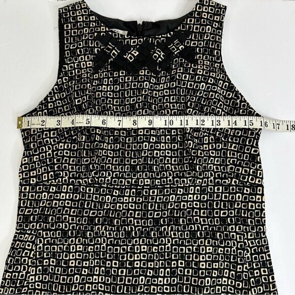 Evan Picone NWT Black Beyond The Shadow Contemporary Sheath Career Dress 6/C32 - Picture 10 of 13